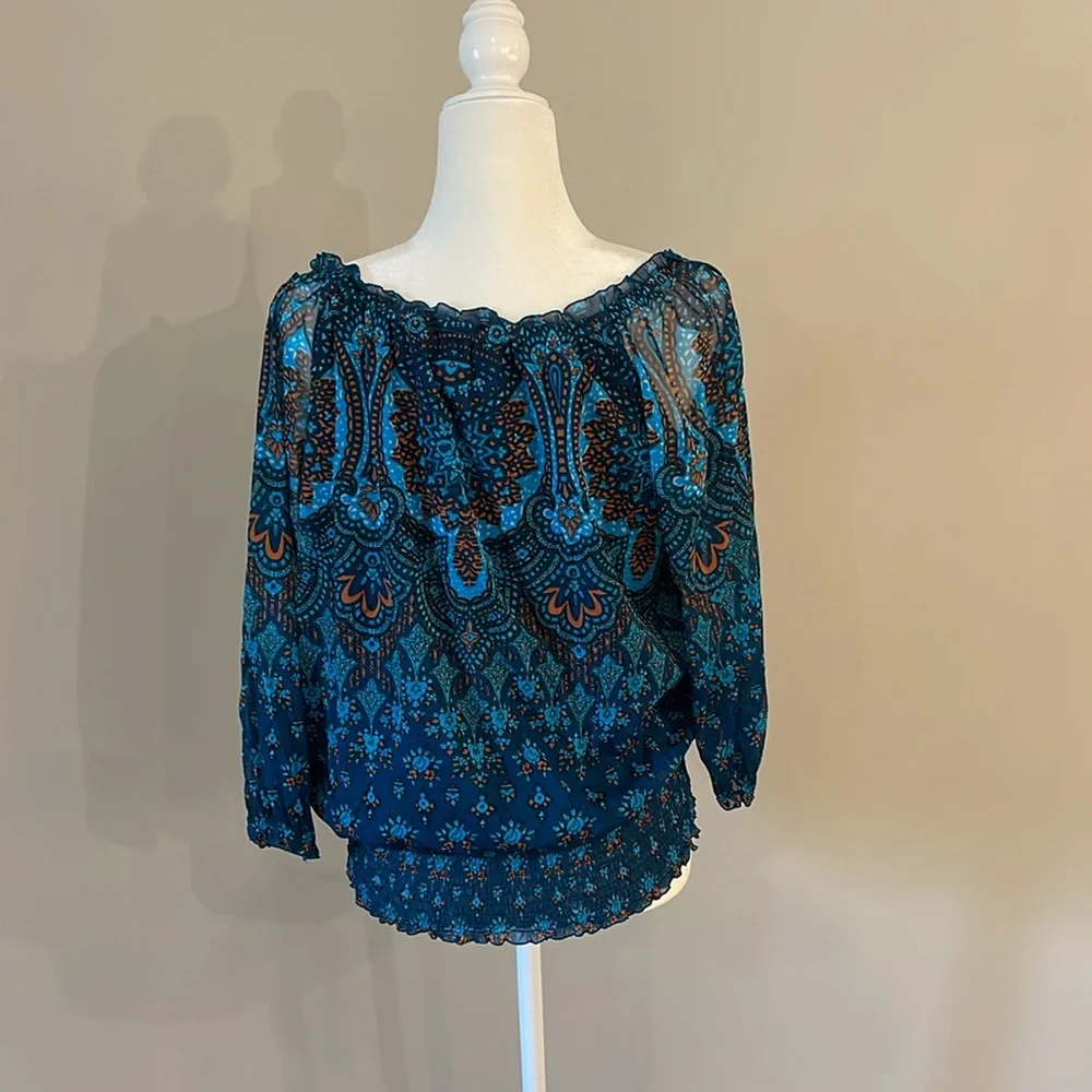 INC International Concepts Blouse - Picture 2 of 2